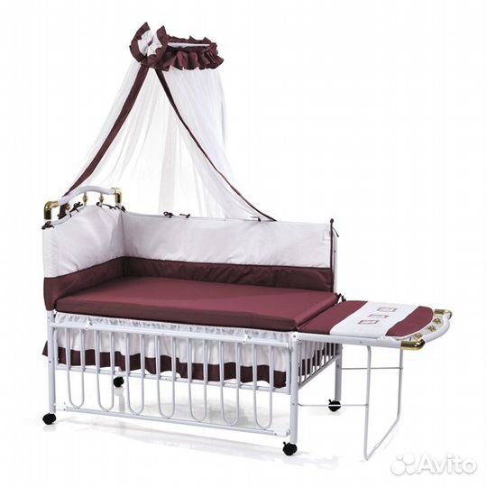 Детская кроватка металлическая