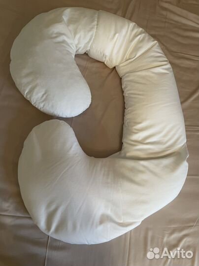 Подушка для беременных (для кормления) с шариками