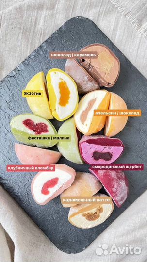 Mochi японский десерт, моти