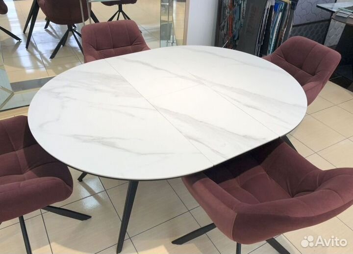 Стол из керамогранита раздвижной SKR-34865