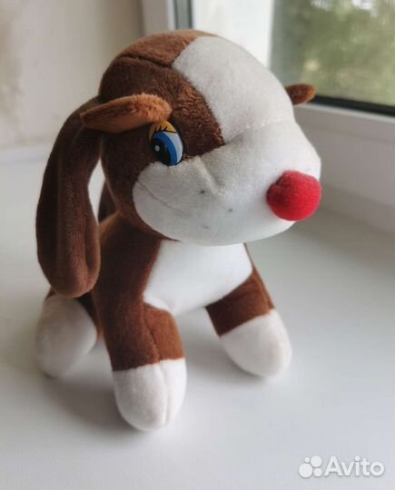 Игрушка собака мягкая