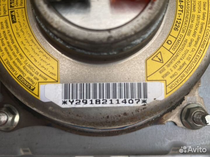 Land Cruiser 200 подушка безопасности пассажира