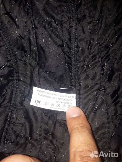 Шапка с ушами норковая