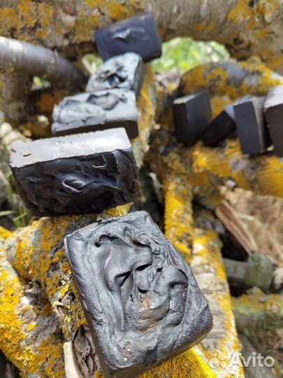 Дегтярное мыло с нуля 20% дёгтя