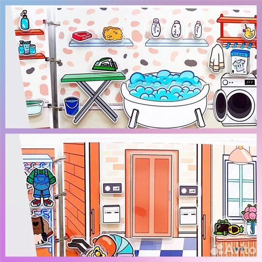 Тока Бока Город мечты игры на липучках