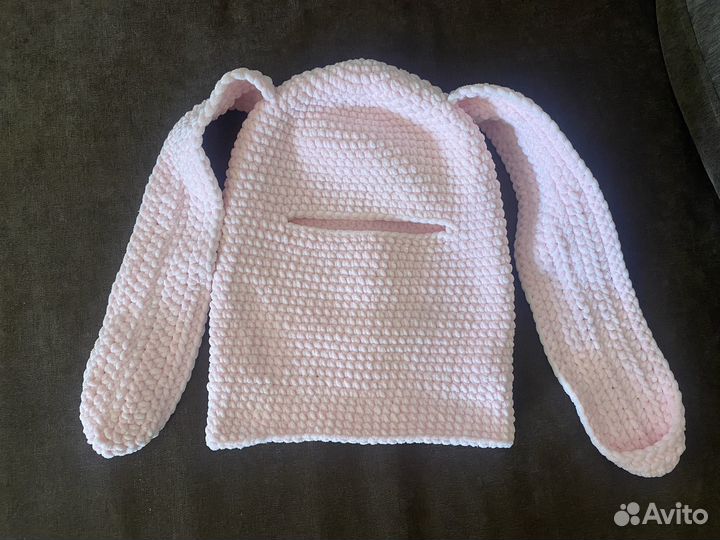 Шапка-маска с ушками 