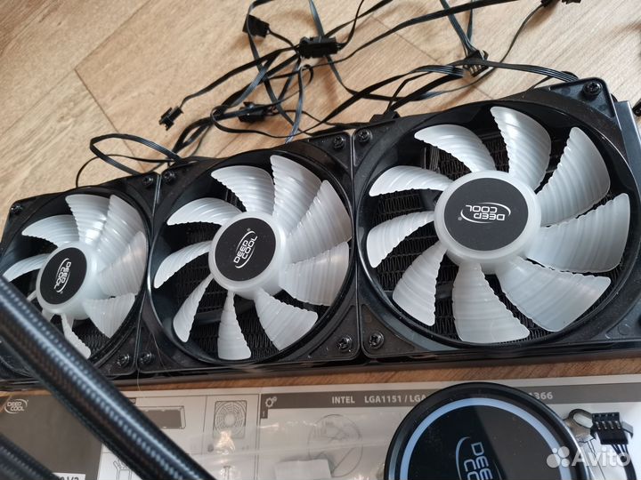 Водяное охлаждение Deepcool Gammax 360v2