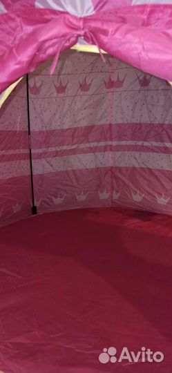 Детская палатка шатер розовый для девочки
