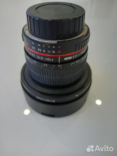 Объектив fisheye (рыбий глаз) для Nikon