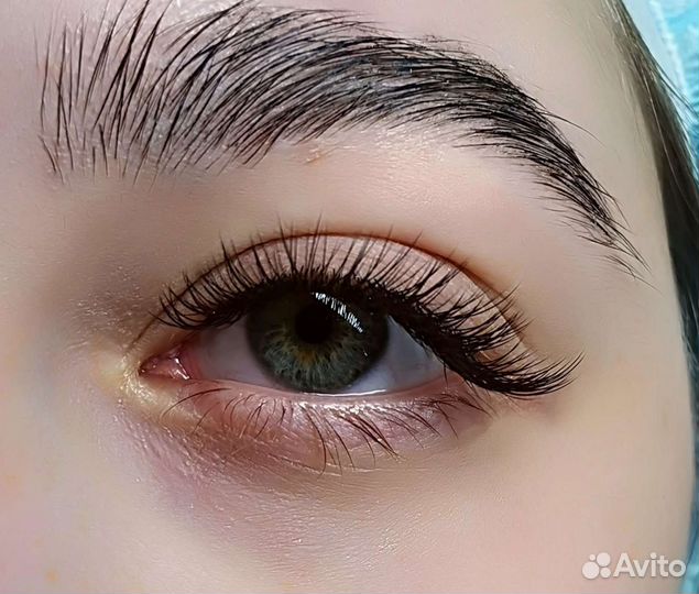 Наращивание ресниц днём/вечером/ночью