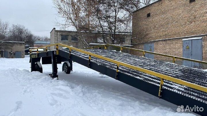 Мобильная Рампа Передвижная Эстакада Разгрузочная