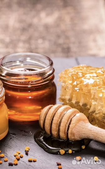 Мёд цветочный банки