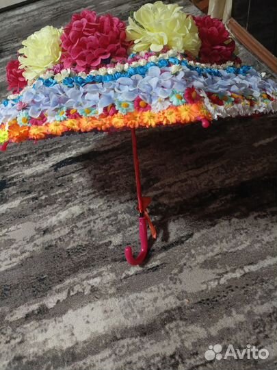 Весенний зонтик -поделка, для съёмок, на конкурс