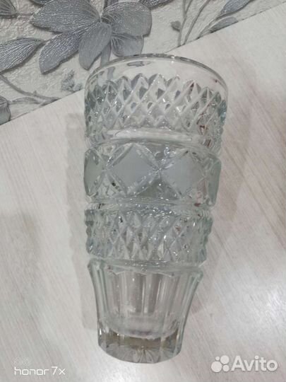 Ваза хрустальная СССР