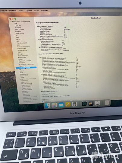 Apple macbook air 13 2014 128 гб