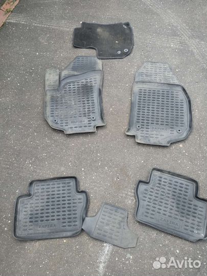 Коврики салона opel zafira 2008