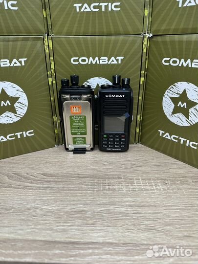 Комбат тактик 44+ цифровая dmr рация военная