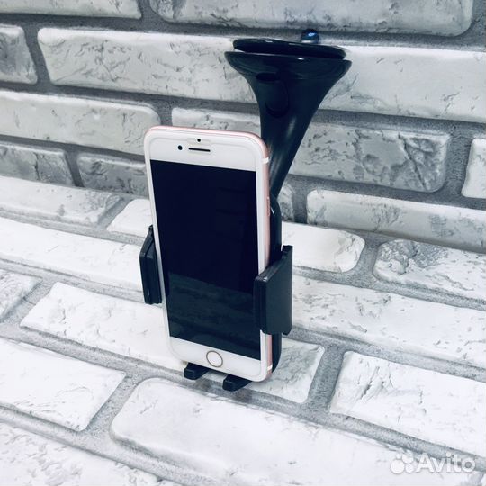 Держатель с беспроводной зарядкой,присоска