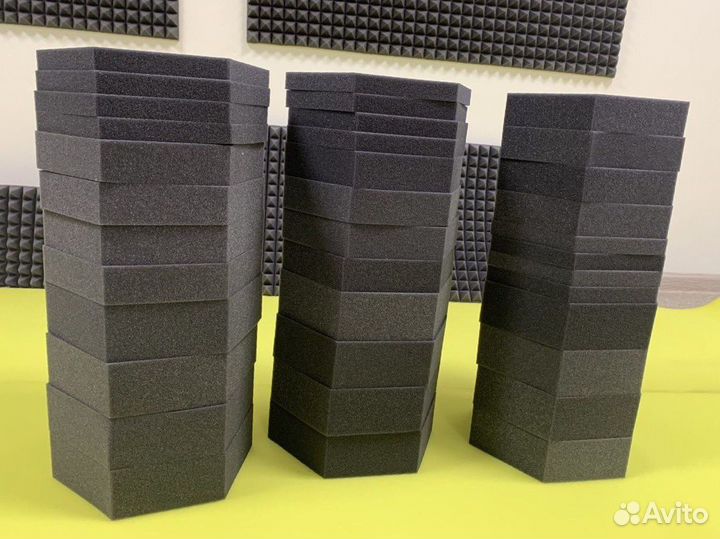 Акустический Поролон пирамида и квадра