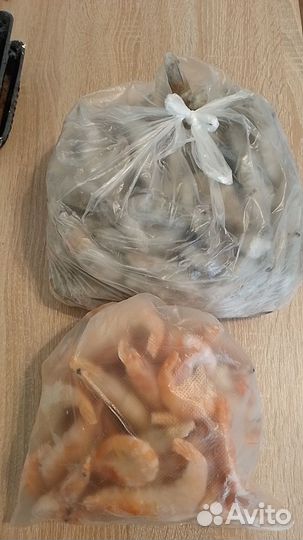 Креветки королевские свежемороженые
