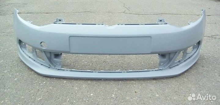 Бампер передний Volkswagen Polo седан 2010-2015г