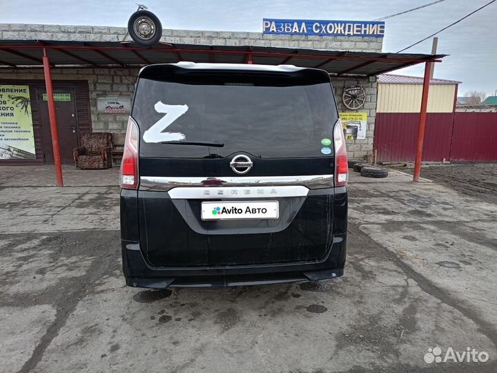 Nissan Serena 2.0 CVT, 2016, 158 000 км