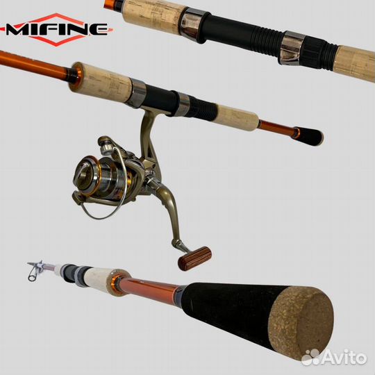 Спиннинг mifine blue sword fish, тест 10-30g 2,4m