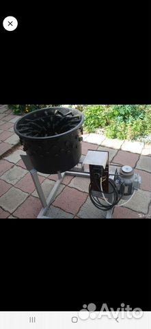 Перосъемная машина для бройлеров