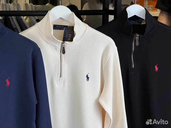 Кофта полузамок Polo Ralph Lauren. Свитер