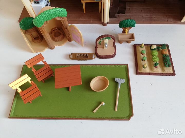 Коты, дом, мебель для Sylvanian Families Сильвания