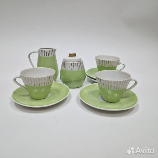 Кофейные пары. Сахарница. ГДР