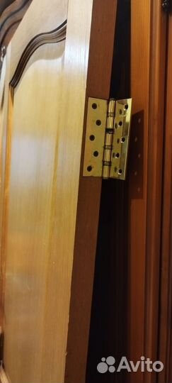 Дверь деревянная бу с коробкой