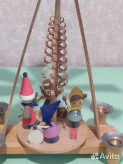 Подсвечник ручной антикварный