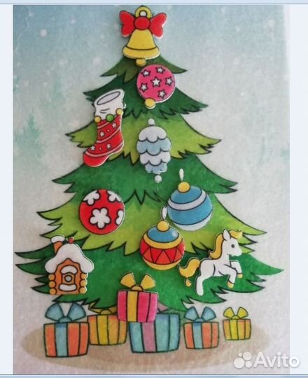 Игра обучающая для детей. Подарок на Новый год