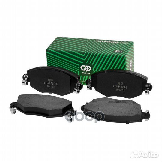 Колодки тормозные диск.передние mondeo III, JAG