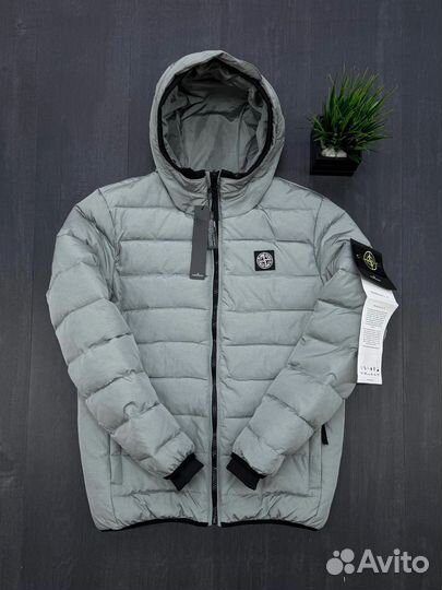 Куртка зимняя мужская stone island