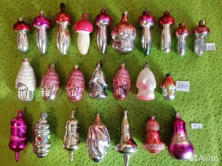 Елочные игрушки СССР
