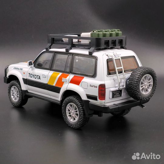 Машинка металлическая Toyota Land Cruiser Off-Road