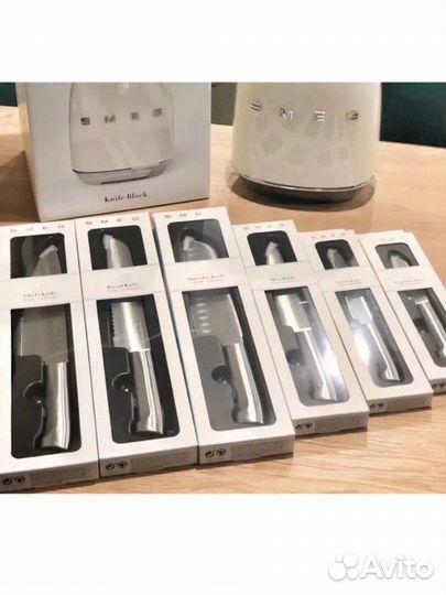 Набор ножей smeg