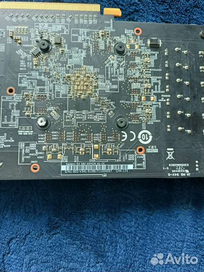 Видеокарта rx580 4gb