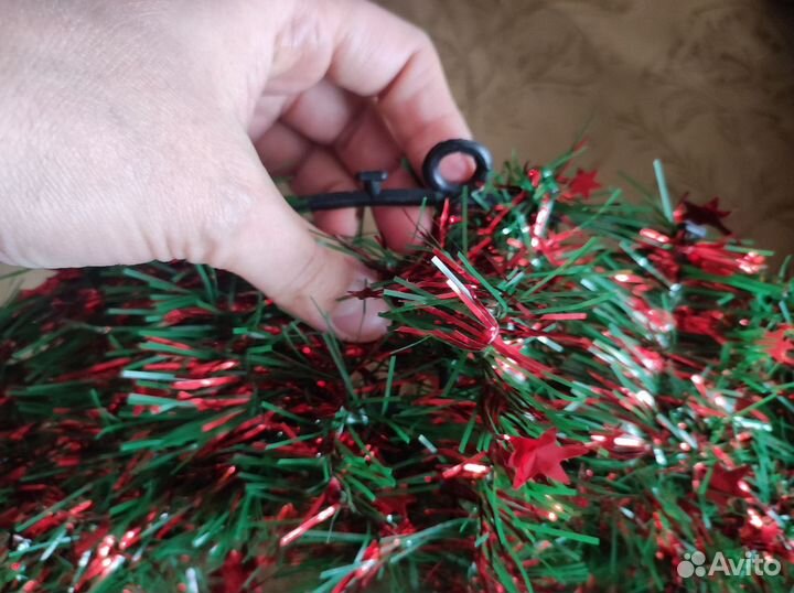 Венок новогодний / рождественский на дверь