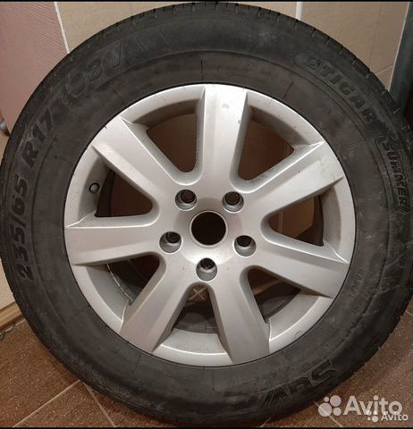 Колеса 235 65 17 VW Touareg