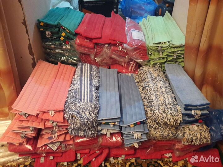 Моп таски для швабры 8 цветов три размера