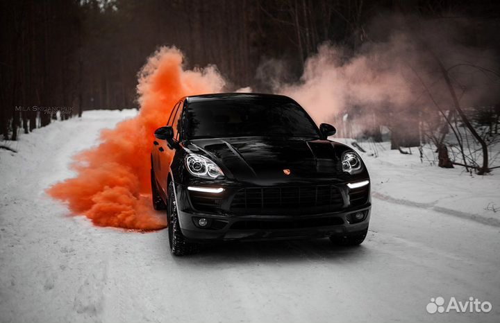 Цветной дым для фотосессии