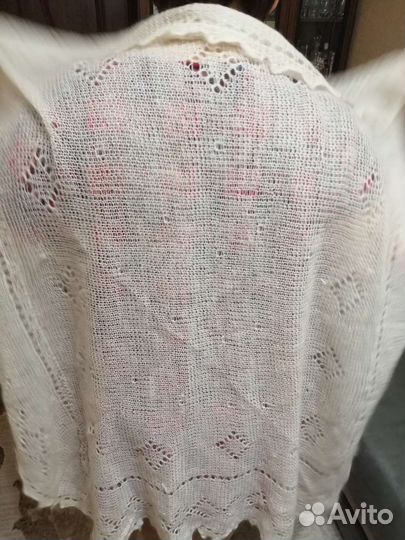 Пуховый платок паутинка