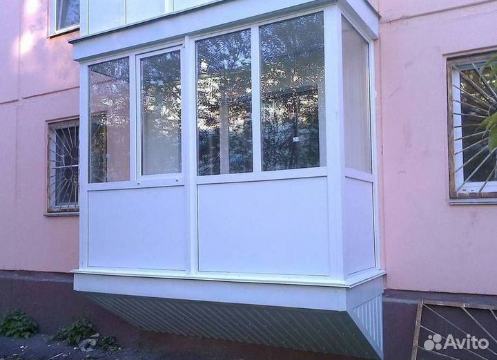 Балкон пластиковый