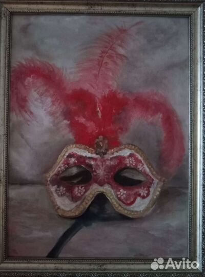Картина маслом, маска, Венеция