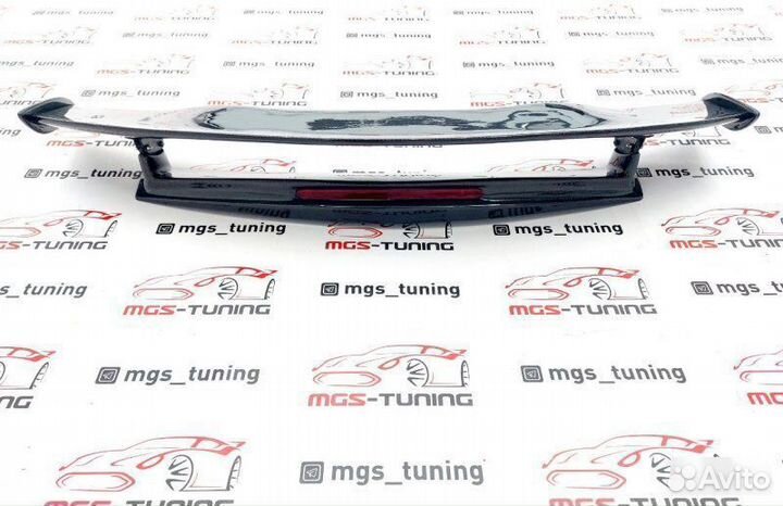 Спойлер в стиле GT-R для Mercedes AMG GT C190 амг