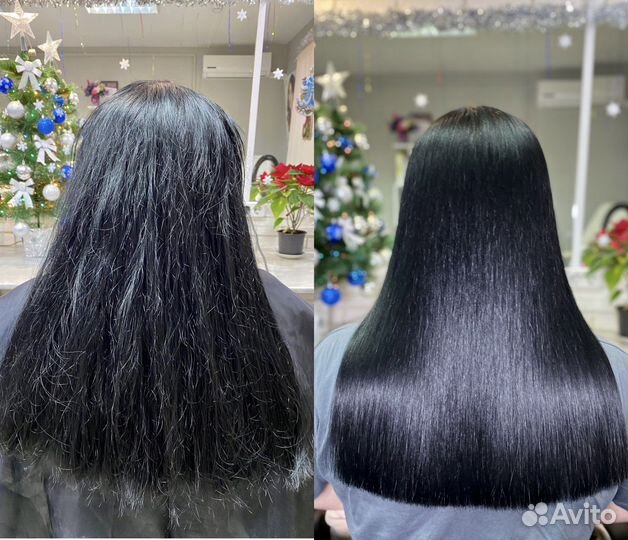 Кератиновое выпрямление, ботокс, нанопластика