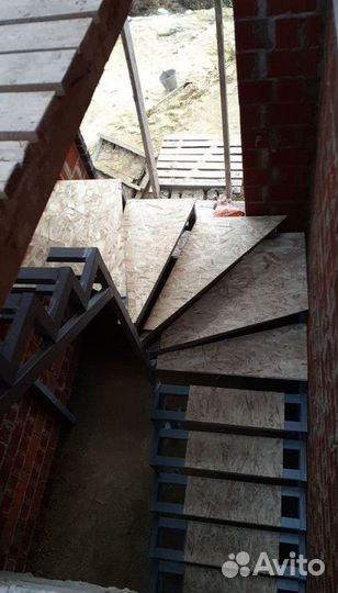 Металлокаркас лестница Гарантия